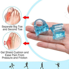 Medium Gel Toe Separators for Bunion Pain Relief