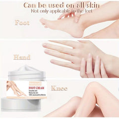 Moisturizing Foot Cream for Heel Repair, Prevents Cracked Skin