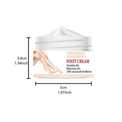 Moisturizing Foot Cream for Heel Repair, Prevents Cracked Skin