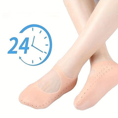 Moisturizing Silicone Socks for Foot Cracks Protection