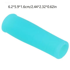 2Pcs Silicone Nipper Cover Sleeve for Nail Cuticle Scissors Tweezers
