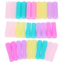 2Pcs Silicone Nipper Cover Sleeve for Nail Cuticle Scissors Tweezers