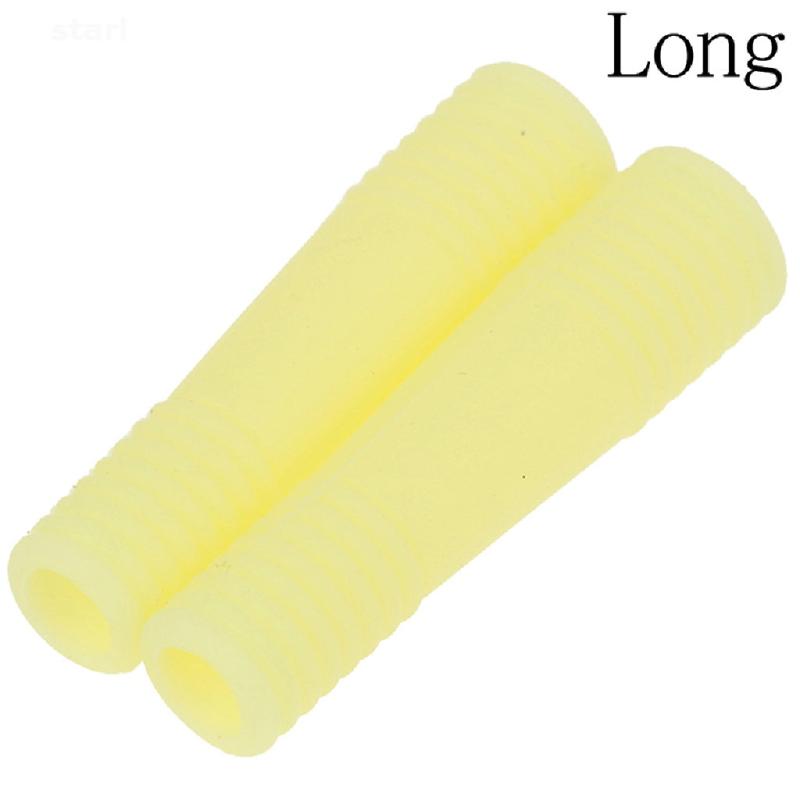 2Pcs Silicone Nipper Cover Sleeve for Nail Cuticle Scissors Tweezers
