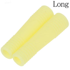 2Pcs Silicone Nipper Cover Sleeve for Nail Cuticle Scissors Tweezers