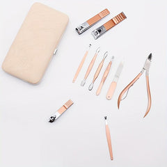 18 pcs Stainless Steel Nail Scissors Set for Men and Women