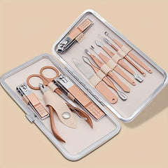 18 pcs Stainless Steel Nail Scissors Set for Men and Women
