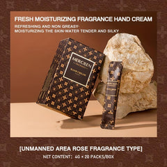 Rose Fragrance Hand Cream Gift Set for Dry Cracked Skin