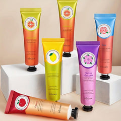 5pcs Flower Fruity Fragrance Hand Cream Gift Set - Deeply Moisturizing