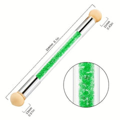 Double Ended Eye Shadow Brush Eye Shadow Stick Double Ended Sponge Makeup Tool