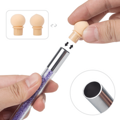 Double Ended Eye Shadow Brush Eye Shadow Stick Double Ended Sponge Makeup Tool
