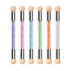 Double Ended Eye Shadow Brush Eye Shadow Stick Double Ended Sponge Makeup Tool