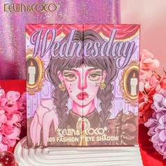 105 Eyeshadow Palette Long Lasting Pearly Matte Makeup