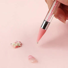 Dual-ended Rhinestone Picker Dotting Pen for Nail Art DIY