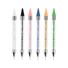 Dual-ended Rhinestone Picker Dotting Pen for Nail Art DIY