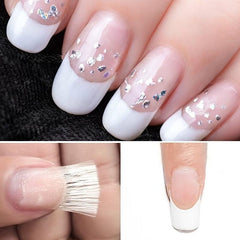 100pcs Fiberglass Nail Extension Glass Fiber Nail Silk Nail Salon