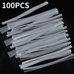 100pcs Fiberglass Nail Extension Glass Fiber Nail Silk Nail Salon