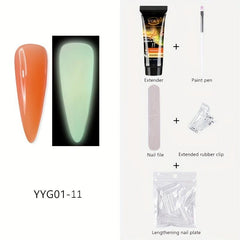 Professional Poly Nail Gel Set for Beauty Nail Art Quick Extension