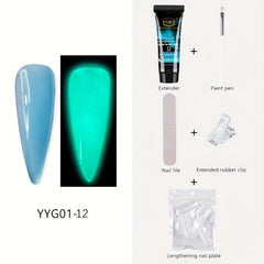 Professional Poly Nail Gel Set for Beauty Nail Art Quick Extension