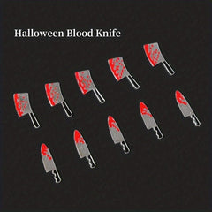 10pcs Bloody Halloween Nail Art Charms DIY Nail Salons