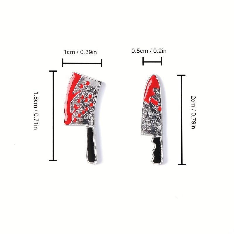 10pcs Bloody Halloween Nail Art Charms DIY Nail Salons