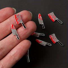 10pcs Bloody Halloween Nail Art Charms DIY Nail Salons