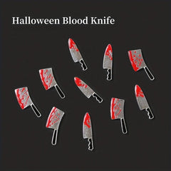 10pcs Bloody Halloween Nail Art Charms DIY Nail Salons