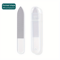 Glass Nail File Set with Nano Nail File & Buffers in Case