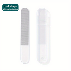 Glass Nail File Set with Nano Nail File & Buffers in Case