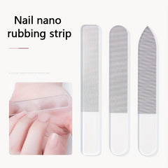 Glass Nail File Set with Nano Nail File & Buffers in Case