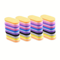 Double Sided Nail File with Sponge Blocks and Sanding Buffer Strips