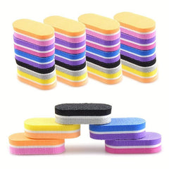 Double Sided Nail File with Sponge Blocks and Sanding Buffer Strips