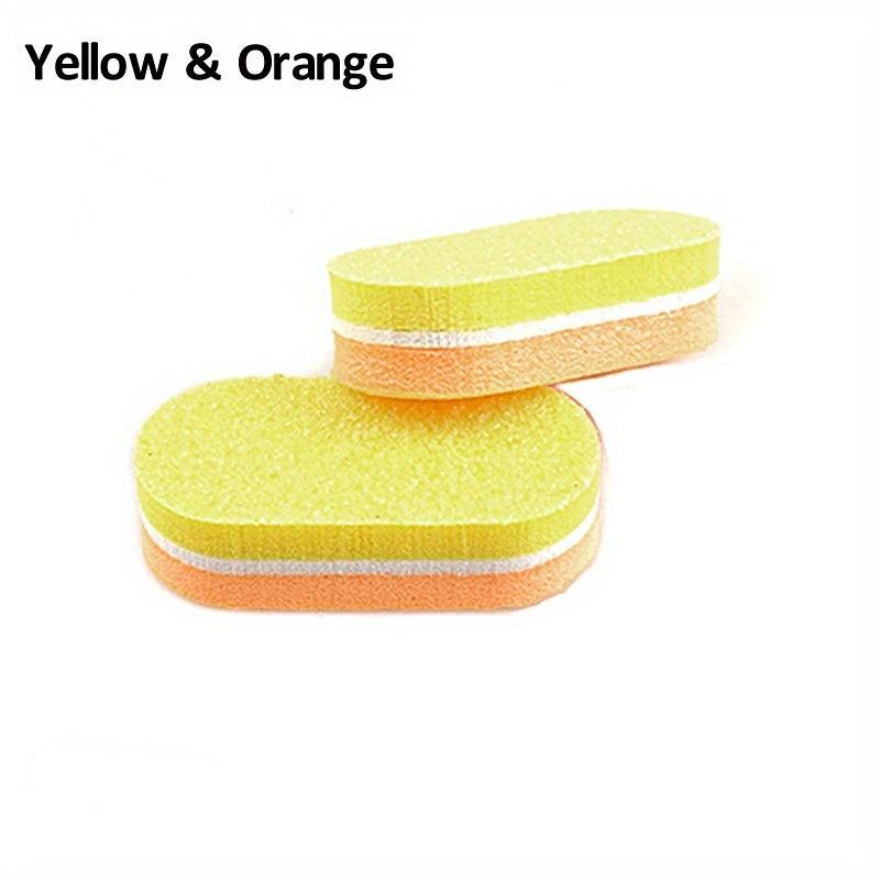 Double Sided Nail File with Sponge Blocks and Sanding Buffer Strips