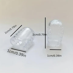 5pcs Clear Toe Protectors for Painful Toe Problems