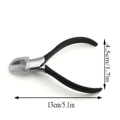 Stainless Steel Cuticle Nipper Toenail Clipper Manicure Tools