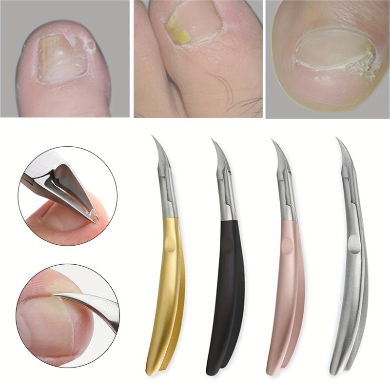 Stainless Steel Cuticle Nipper Toenail Clipper Manicure Tools