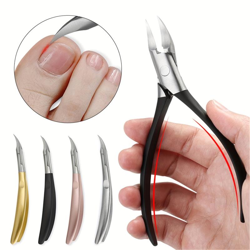 Stainless Steel Cuticle Nipper Toenail Clipper Manicure Tools