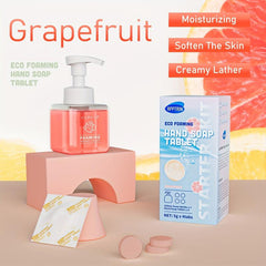 Eco Friendly Hand Soap Tablets Set - Grapefruit Scent