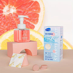 Eco Friendly Hand Soap Tablets Set - Grapefruit Scent