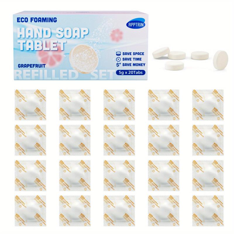 Eco Friendly Hand Soap Tablets Set - Grapefruit Scent