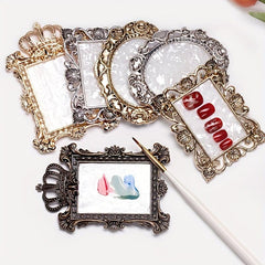 Nail Gel Palette Nail Display Plate Tools Nail Art Palette Nail Practice Display