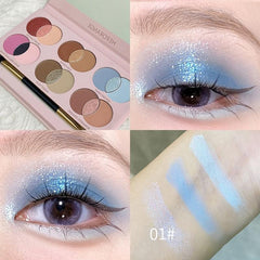 18 Colors Matte Eyeshadow Palette Natural Look Long Lasting