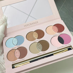 18 Colors Matte Eyeshadow Palette Natural Look Long Lasting