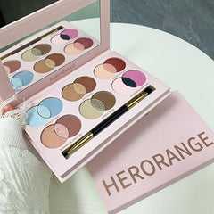 18 Colors Matte Eyeshadow Palette Natural Look Long Lasting