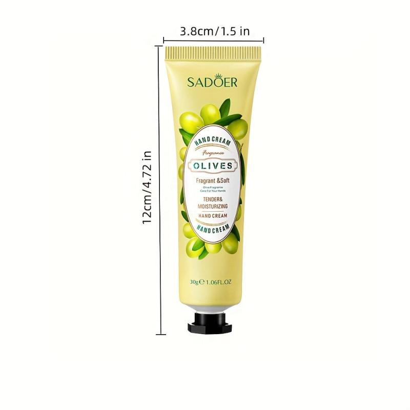 12pcs Floral Fruity Hand Cream Gift Set Moisturizing Dry Hands Travel Size