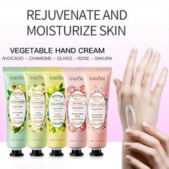 12pcs Floral Fruity Hand Cream Gift Set Moisturizing Dry Hands Travel Size