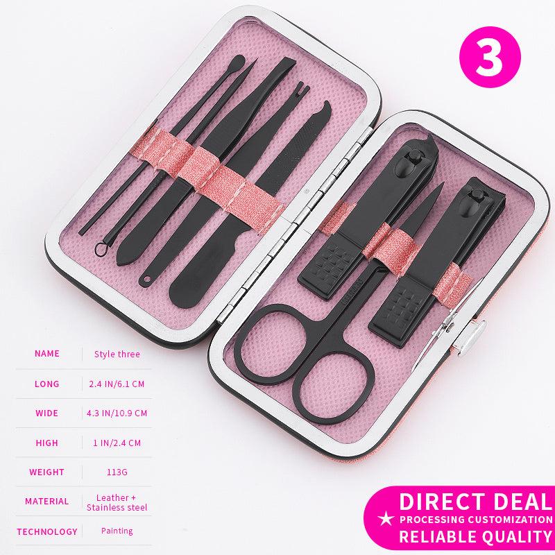 Professional Manicure Kit Nail Clippers Set Stainless Steel Pedicure Tools Kit