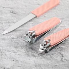 3pcs Nail Cutter & Pedicure Foot Beauty Tools