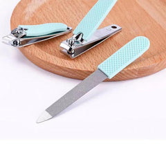 3pcs Nail Cutter & Pedicure Foot Beauty Tools