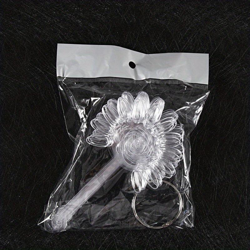 False Nail Tips Card Practice Display Tools With Buckle Ring