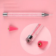 Dual Heads Rhinestones Dotting Wax Pen Gem Picker Crystal Picking Dotter